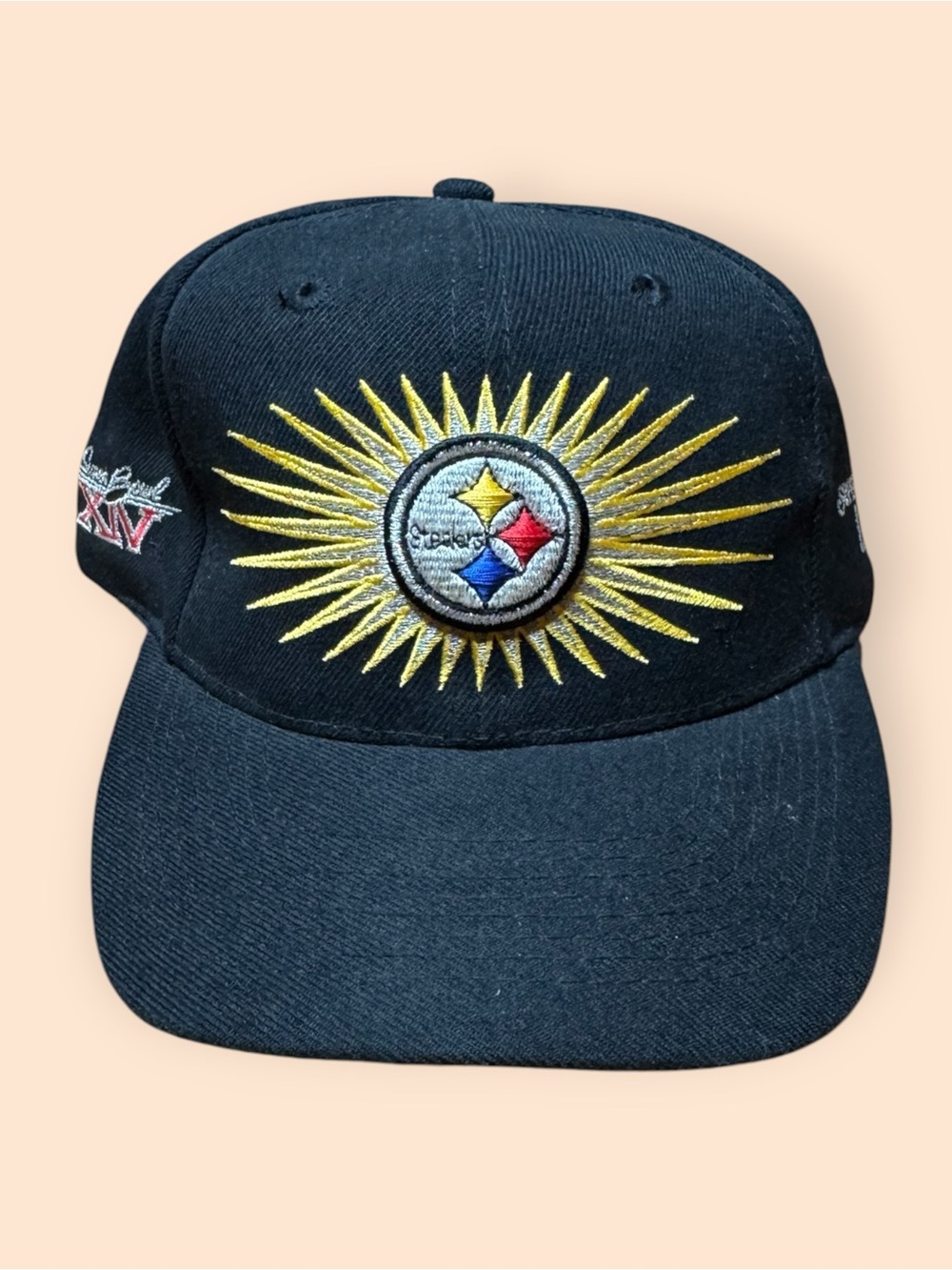 Vintage Pittsburgh Steelers 1990s Annco Hat 4 Super Bowl  Vtg 90s